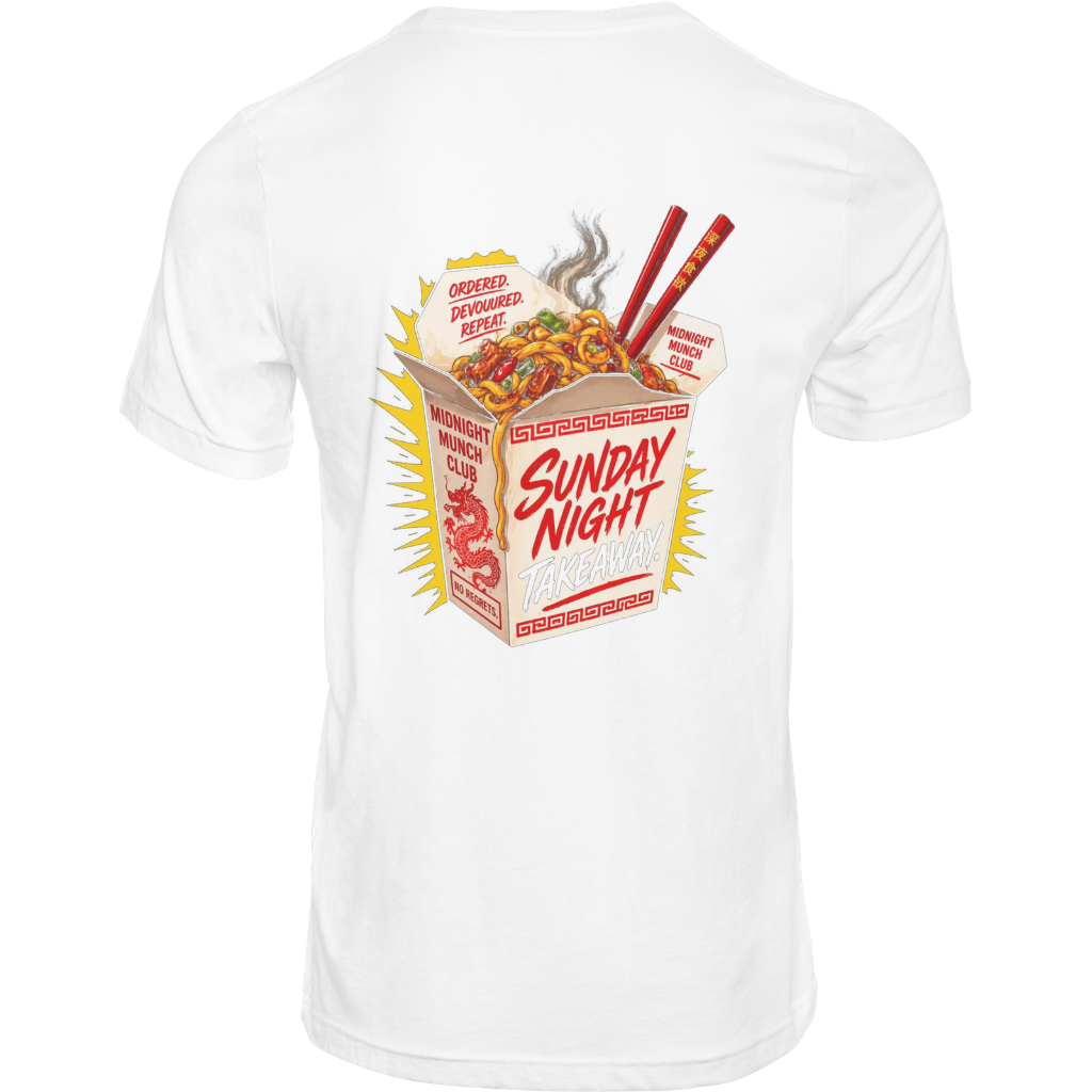 Geordie Joiner Sunday Night Takeaway – Midnight Munch Club T-Shirt
