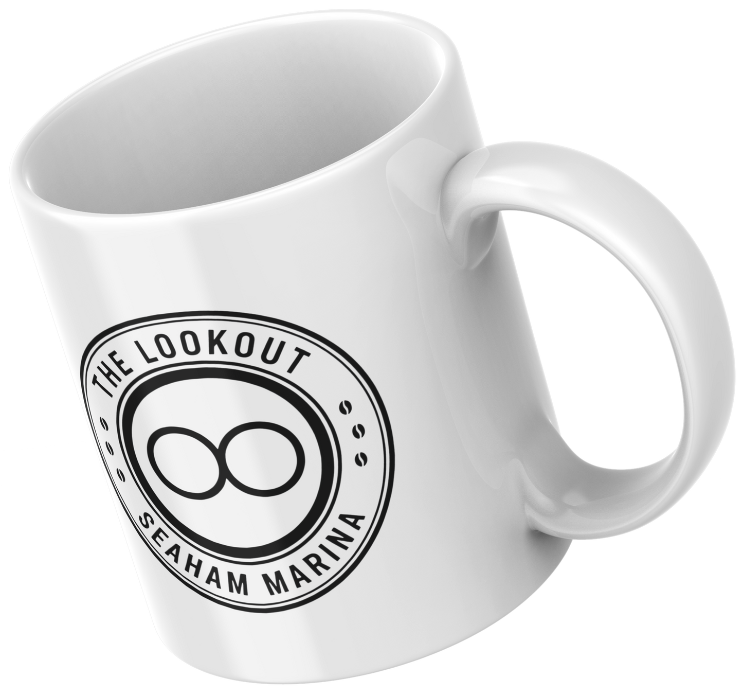 Lookout Seaham Marina Logo Mug