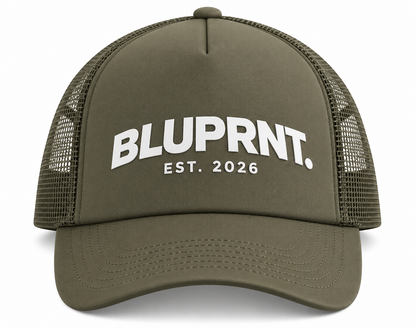 BLUPRNT. Foam Trucker Cap