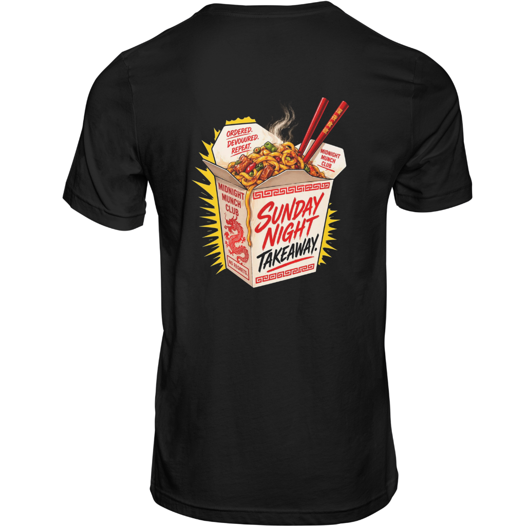 Geordie Joiner Sunday Night Takeaway – Midnight Munch Club T-Shirt