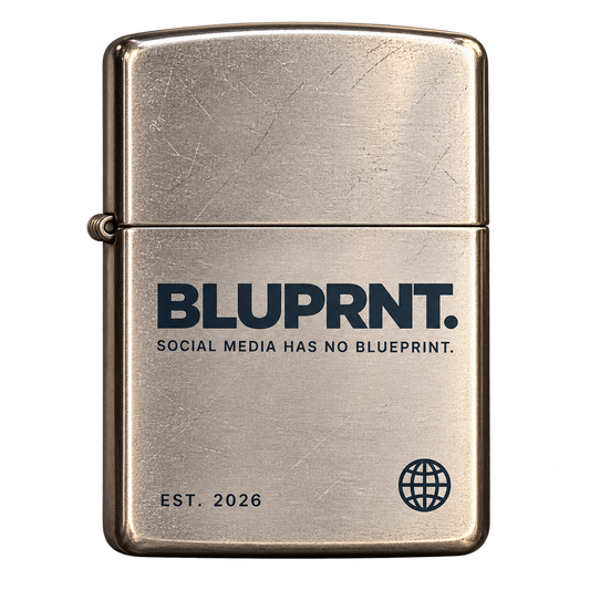 BLUPRNT. Metal Lighter
