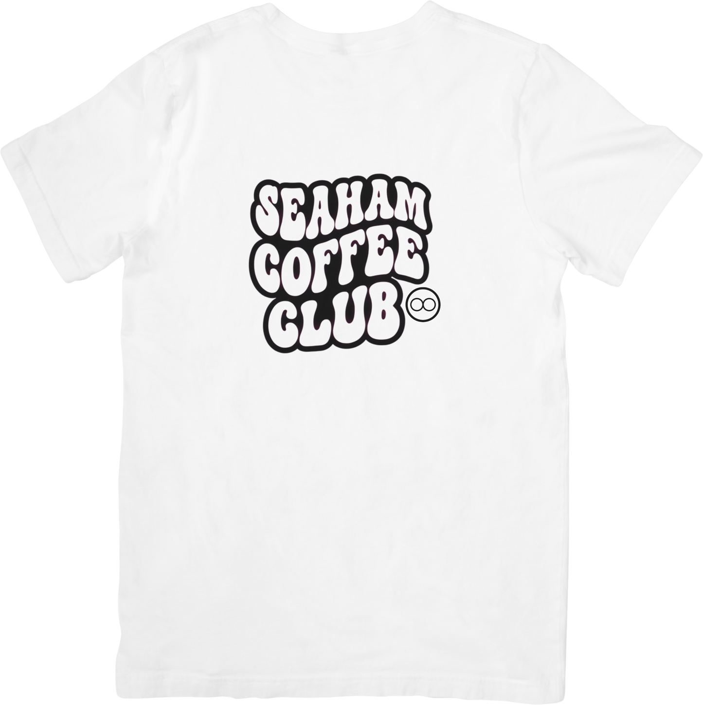 Seaham Coffee Club Writing Logo Tee