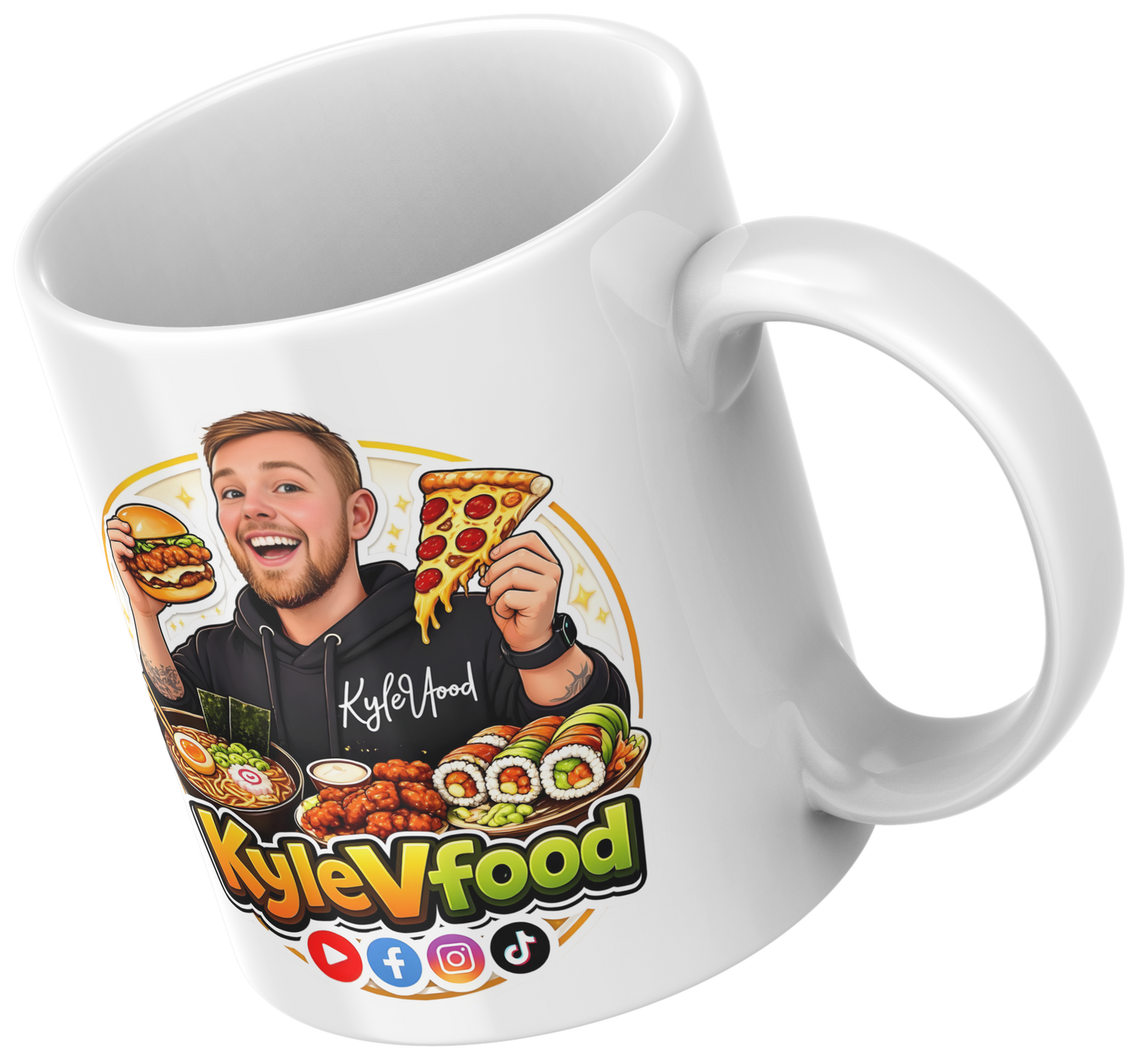 Kyle V Food Logo Mug